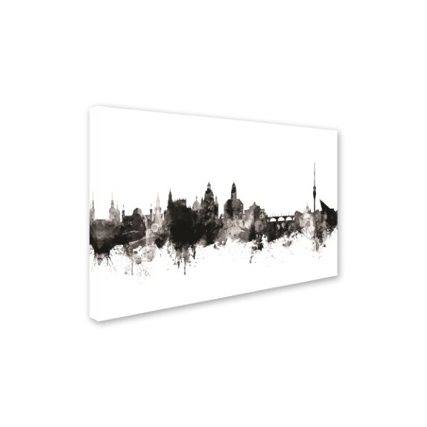 Michael Tompsett 'Dresden Germany Skyline I' Canvas Art,30x47